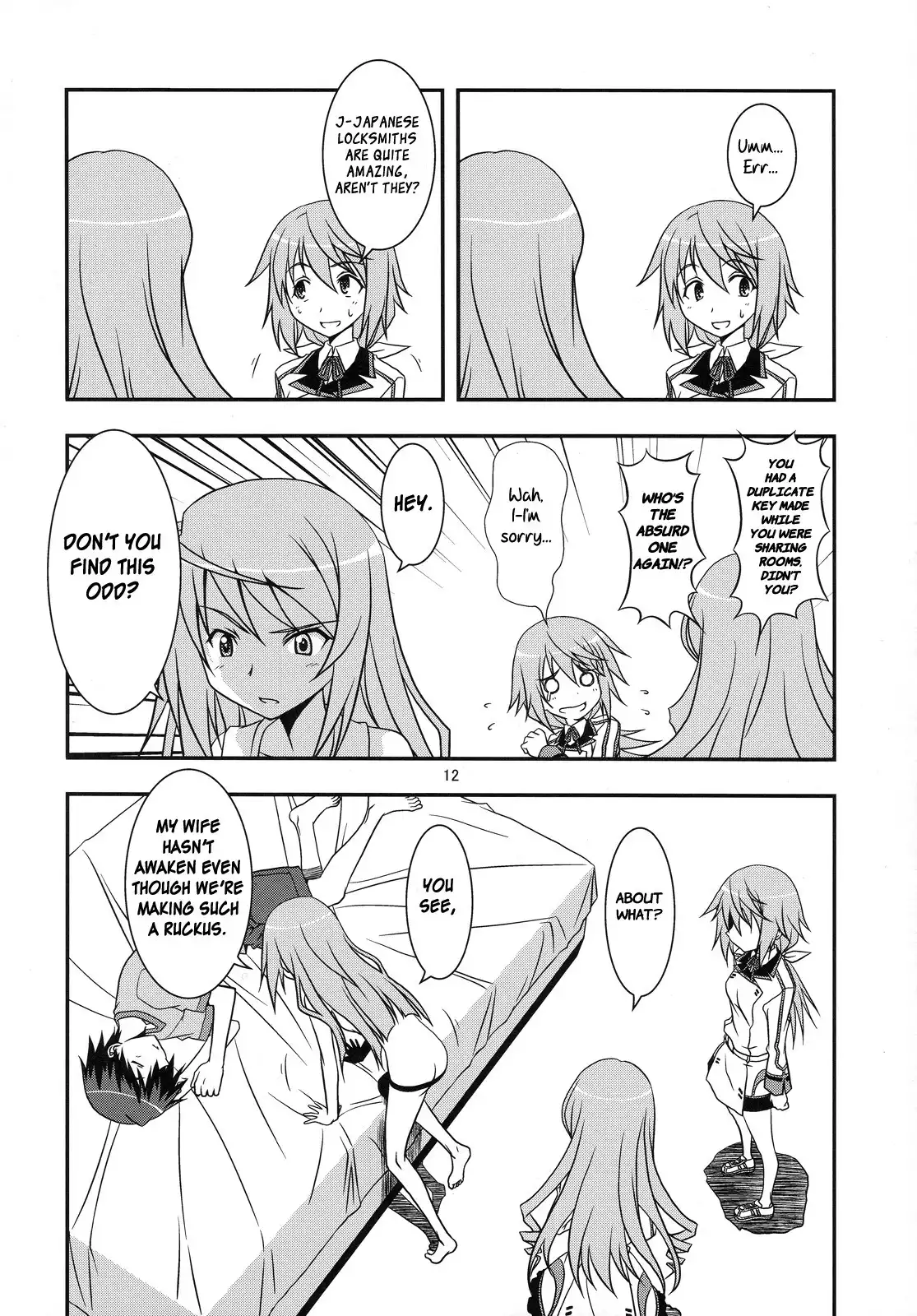 Infinite Stratos - Hungry Wolf (Doujinshi) Chapter 0 11